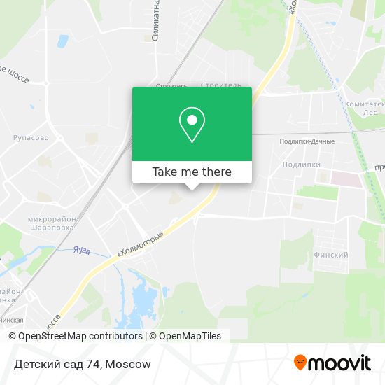 Детский сад 74 map