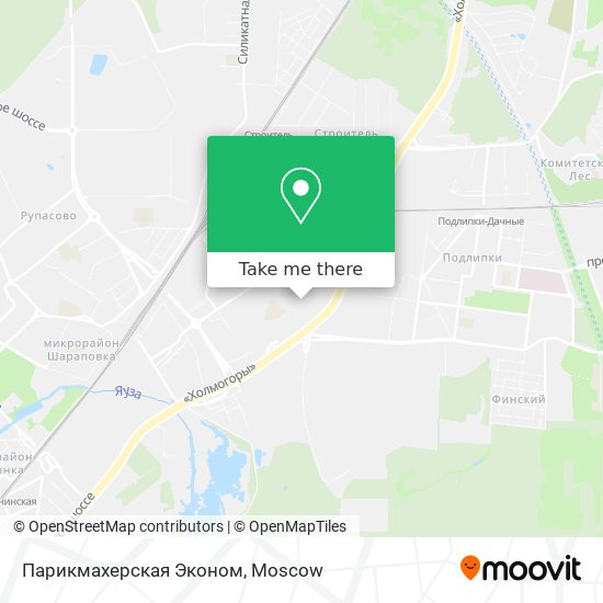 Парикмахерская Эконом map