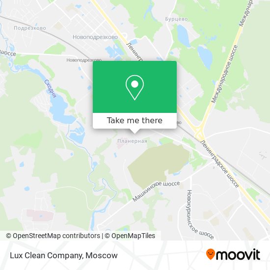 Lux Clean Company map