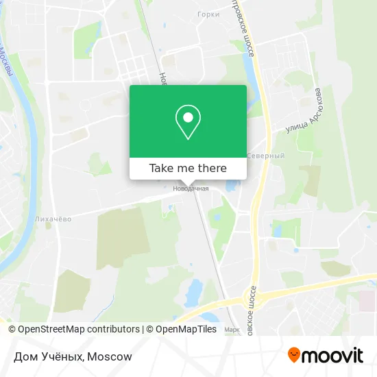 Дом Учёных map