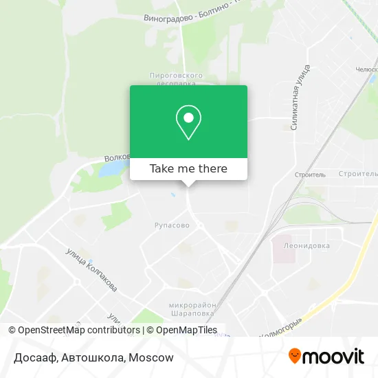 Досааф, Автошкола map