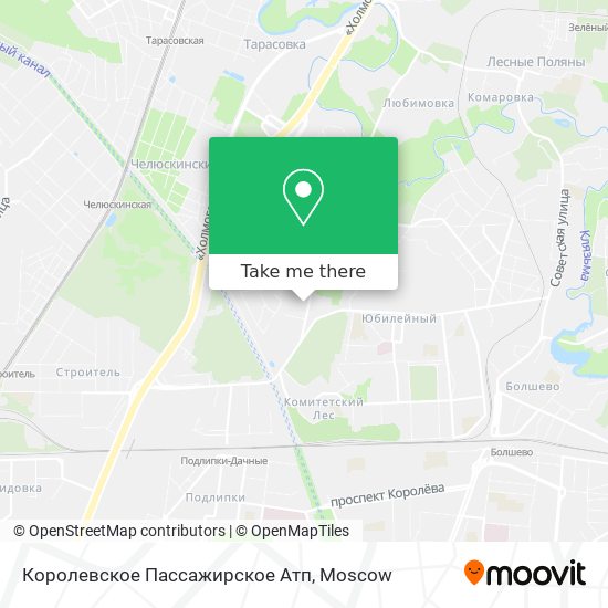 Королевское Пассажирское Атп map