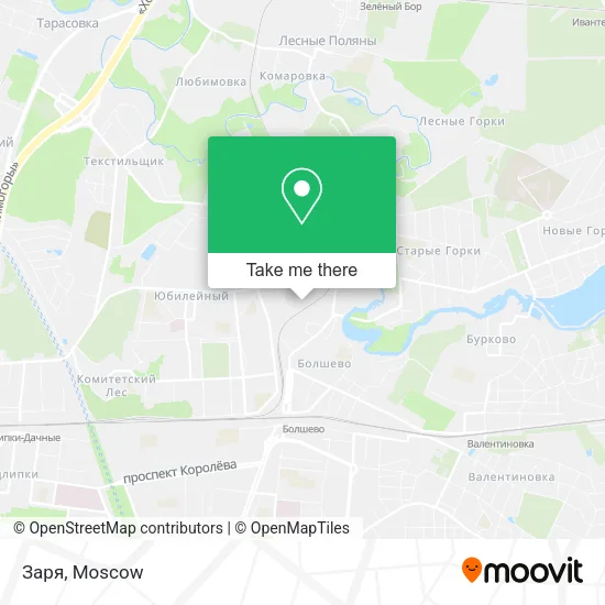 Заря map
