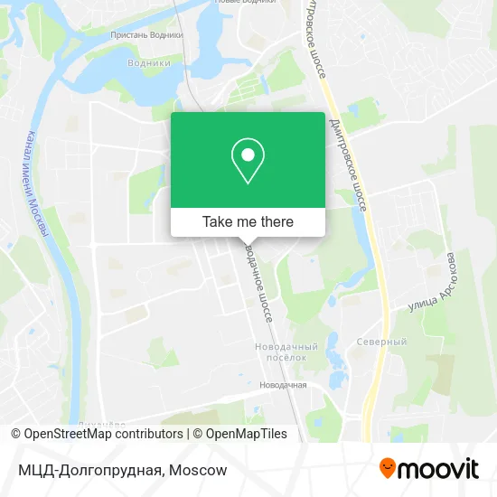 МЦД-Долгопрудная map