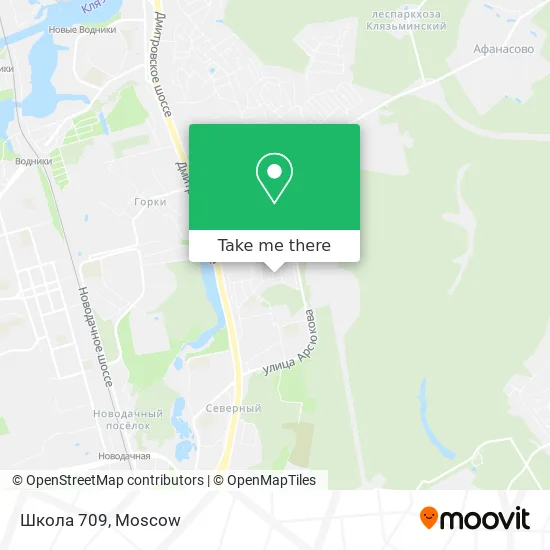 Школа 709 map