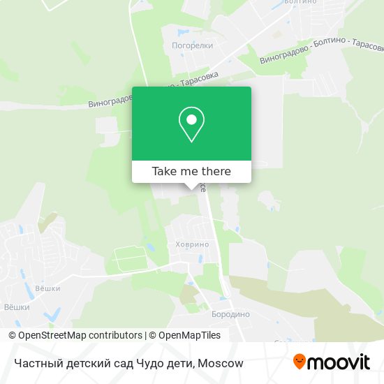 Частный детский сад Чудо дети map