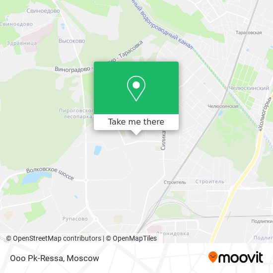 Ooo Pk-Ressa map