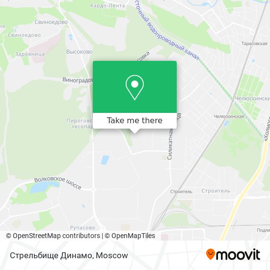 Стрельбище Динамо map