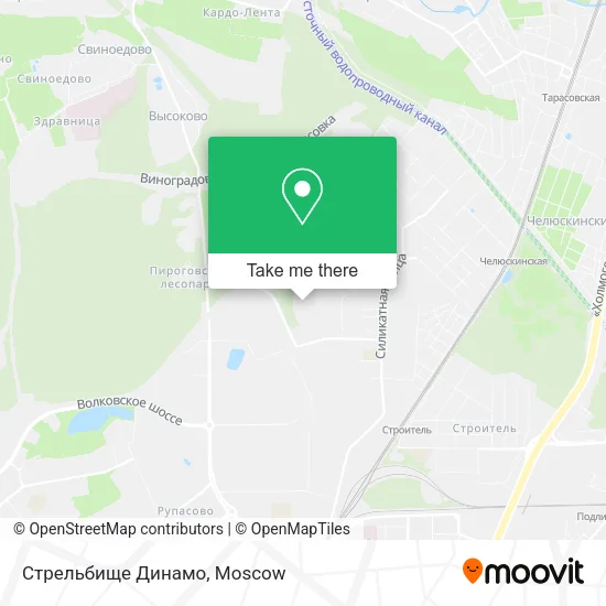 Стрельбище Динамо map