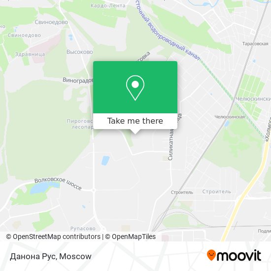 Данона Рус map