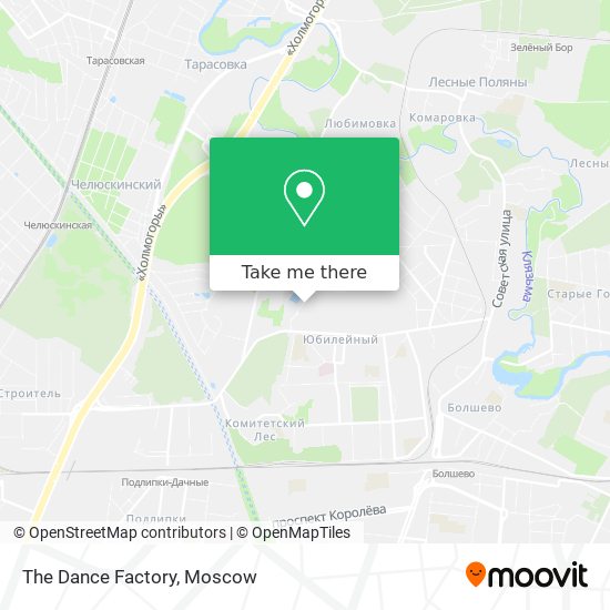 The Dance Factory map