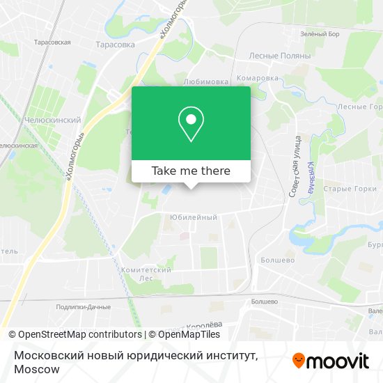 Московский новый юридический институт map