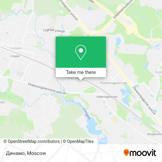 Динамо map