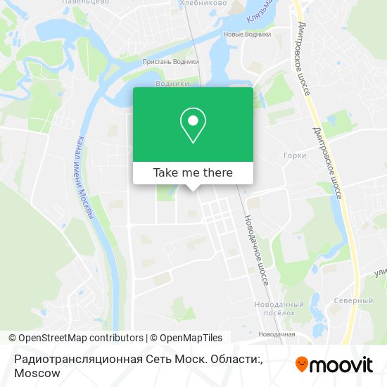 Радиотрансляционная Сеть Моск. Области: map