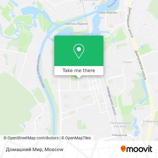 Домашний Мир map