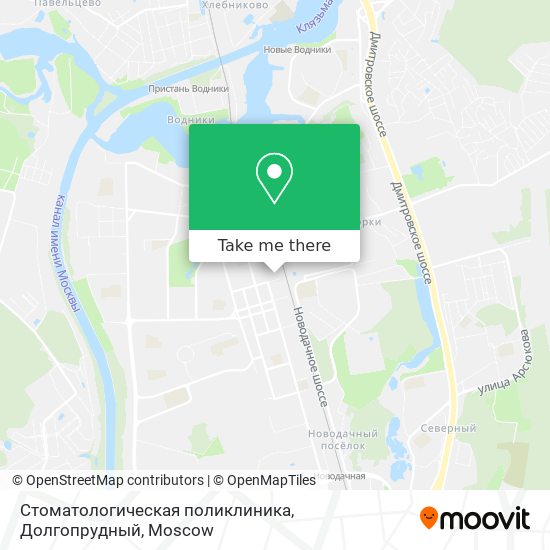 Стоматологическая поликлиника, Долгопрудный map