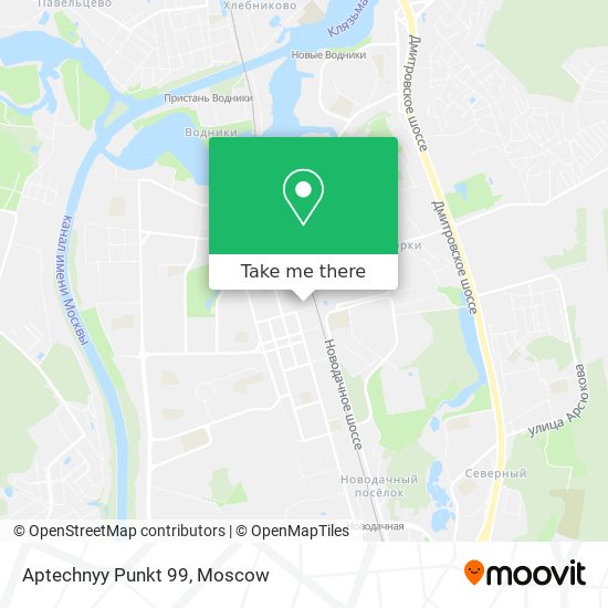 Aptechnyy Punkt 99 map