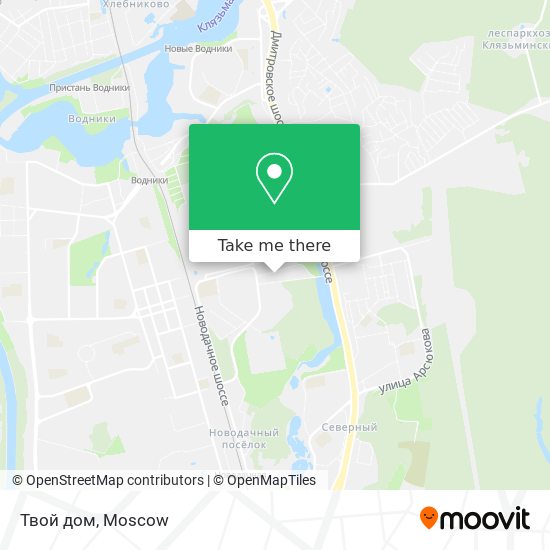 Твой дом map