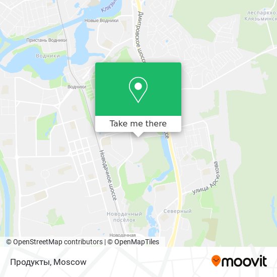 Продукты map