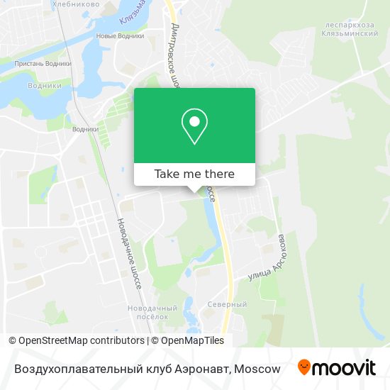 Воздухоплавательный клуб Аэронавт map