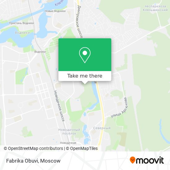 Fabrika Obuvi map