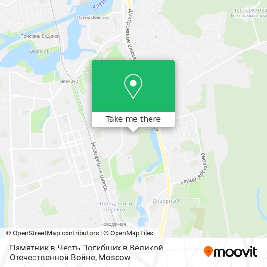 Памятник в Честь Погибших в Великой Отечественной Войне map