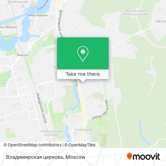 Владимирская церковь map