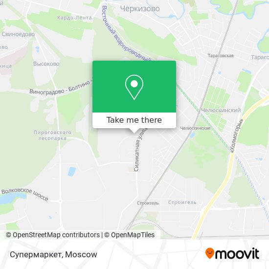 Супермаркет map