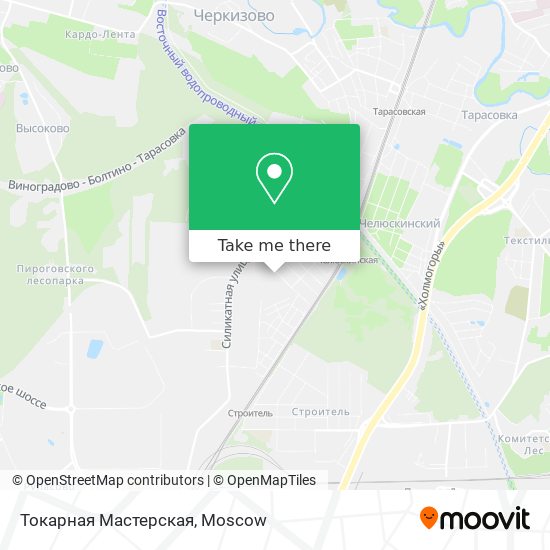 Токарная Мастерская map