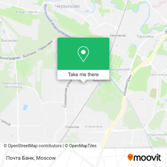 Почта Банк map
