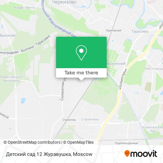 Детский сад 12 Журавушка map