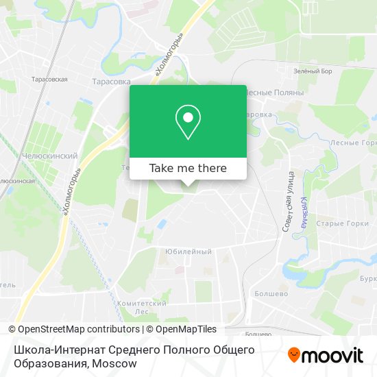 Школа-Интернат Среднего Полного Общего Образования map