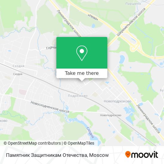 Памятник Защитникам Отечества map