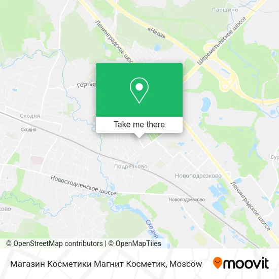 Магазин Косметики Магнит Косметик map
