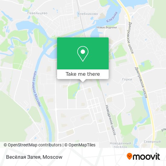 Весёлая Затея map