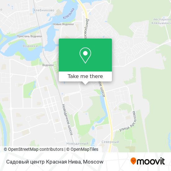 Садовый центр Красная Нива map