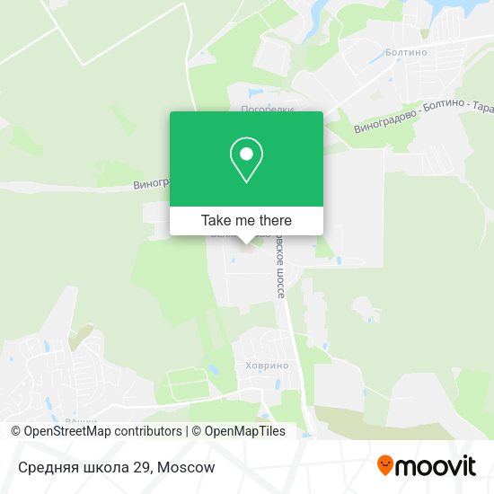 Средняя школа 29 map