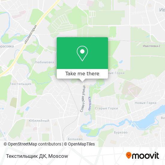 Текстильщик ДК map