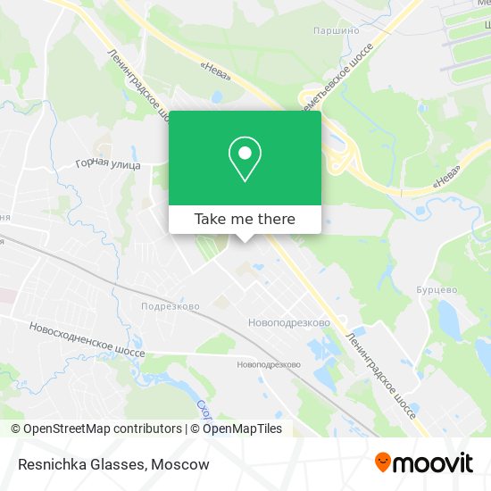 Resnichka Glasses map