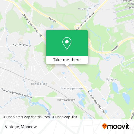 Vintage map