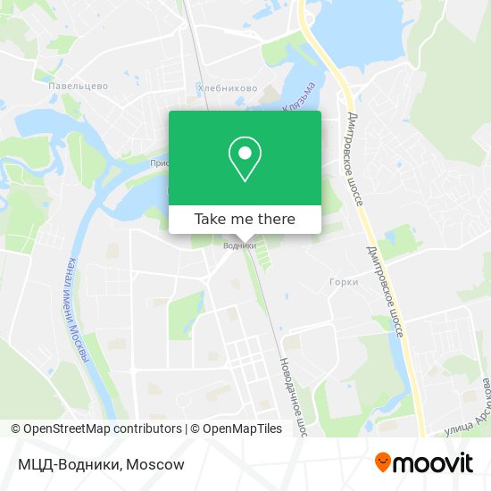 МЦД-Водники map