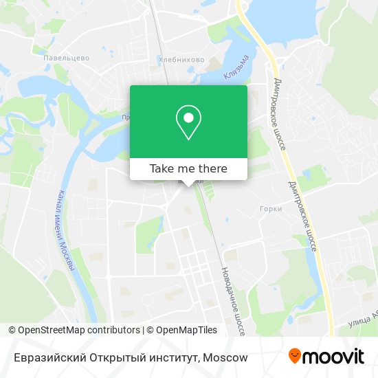 Евразийский Открытый институт map