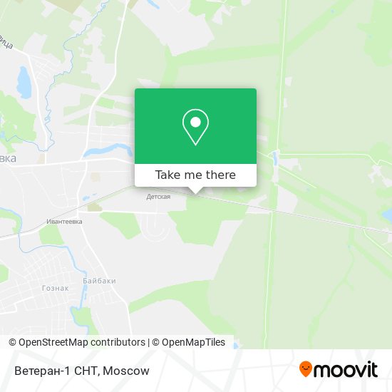 Ветеран-1 СНТ map
