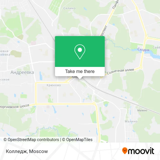 Колледж map