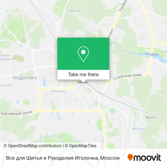 Все для Шитья и Рукоделия Иголочка map
