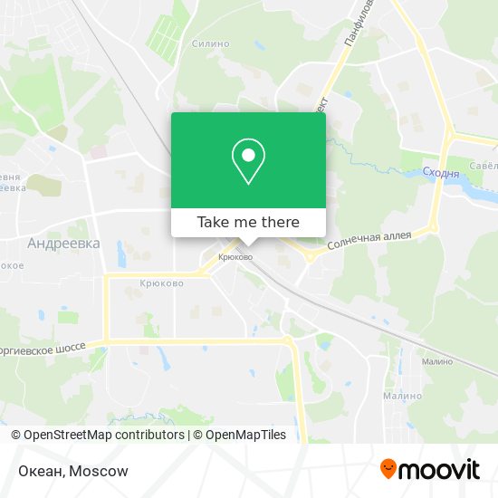 Океан map