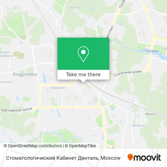 Стоматологический Кабинет Денталь map