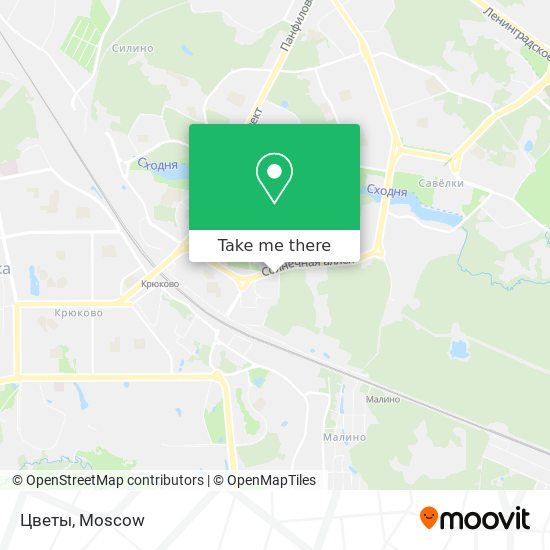 Цветы map