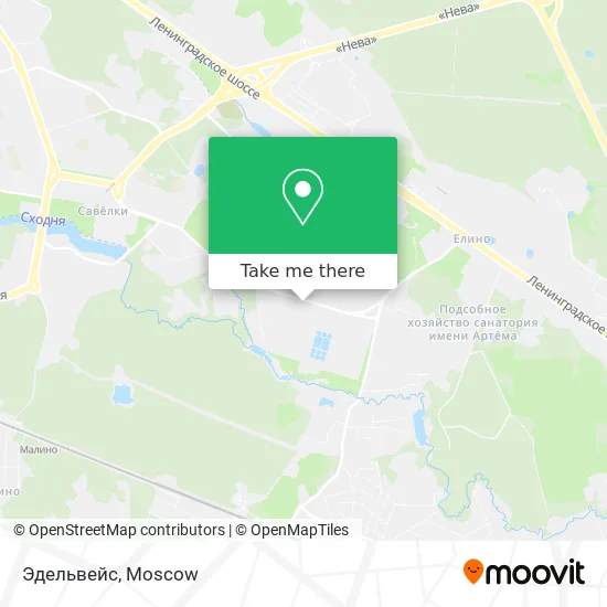 Эдельвейс map