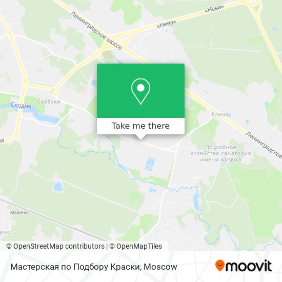 Мастерская по Подбору Краски map